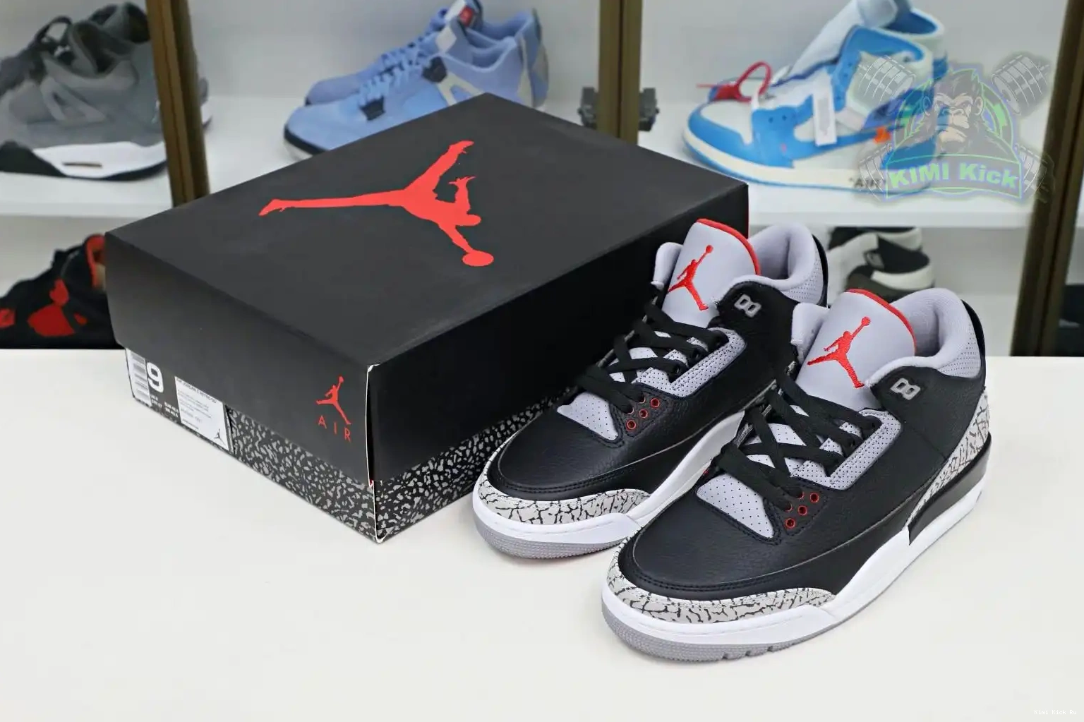 blackcement Jordan retro 2018（854262-001） Kimikick  3 Air Jordan 0806